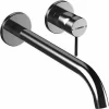 Hansa Waschbecken Wandbatterie 30cm HansApublic 5796 Fertigmontage- Set,, Chrom 7