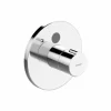 Hansa Funktionseinheit Mit Dekorset Thermostat Hansaelectra 8090 9001 Verchromt, 80909001 8