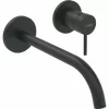 Hansa Einhebelmischer Fertigset Für Waschtisch-Batterie HANSAPUBLIC 5795 Rosette Rund Ausladung 300 Mm Matt-Schwarz, 5795217133 8